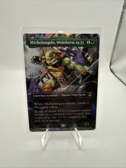 Michelangelo, Weirdness to 11 (Borderless) Teenage Mutant Ninja Turtles Regular - Image 1