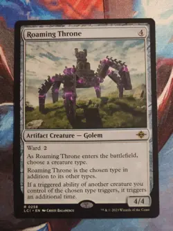 Roaming Throne The Lost Caverns of Ixalan Regular - Image 1