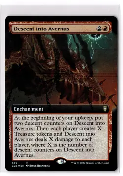 Descent into Avernus (Extended Art) 580 Commander Legends: Baldur's Gate Foil NM - Image 1