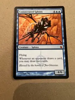 Consecrated Sphinx - Mirrodin Besieged - MTG - Magic the Gathering - Image 1