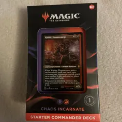 Magic: The Gathering Chaos Incarnate Starter 2022 Commander Deck MTG Sealed New - Image 2