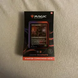 Magic: The Gathering Chaos Incarnate Starter 2022 Commander Deck MTG Sealed New - Image 3