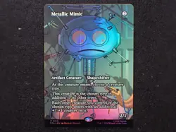 Metallic Mimic (Borderless FOIL) - MTG: Teenage Mutant TMNT - Image 1