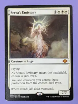 MTG Magic: Modern Horizons 2 (MH2): Serra's Emissary #030/303 Mythic - LP - Image 1