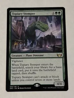 MTG Topiary Stomper - Streets of New Capenna LP - Image 1