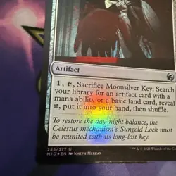 1 x Moonsilver Key - Foil - Innistrad: Midnight Hunt - NM-Mint - MTG - Image 4