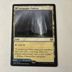 Hengegate Pathway Kaldheim Regular NM MTG Magic the Gathering - Image 1