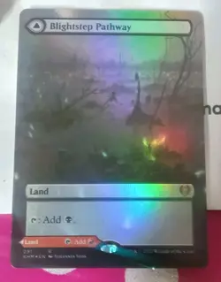 MTG - BLIGHTSTEP PATHWAY R 291 BORDERLESS FOIL - KALDHEIM - Image 1