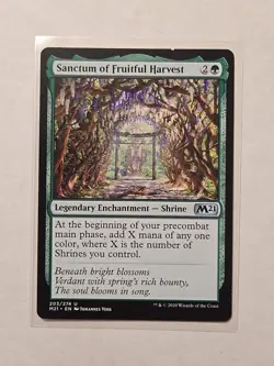 Sanctum of Fruitful Harvest – Core Set 2021 M21 - LP - Uncommon - Enchantment - Image 1