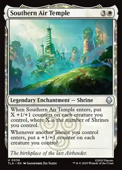 Southern Air Temple 36 Avatar: The Last Airbender MTG Magic the Gathering NM - Image 1