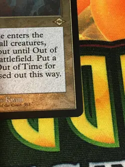 C5196 MAGIC GATHERING MTG MODERN HORIZONS 2 OUT OF TIME #383 NM RARE FOIL - Image 5