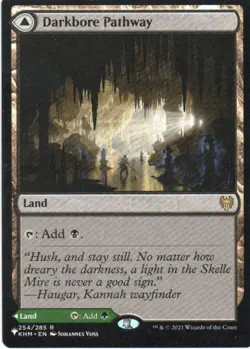 MTG: The List Reprints: Darkbore Pathway: Lightly Played Condition - Image 1