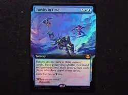 MTG Turtles in Time (Extended Art) Teenage Mutant Ninja Turtles Foil - Image 1