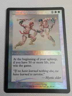 MTG FOIL Test of Endurance - NM - Judgment - Image 1