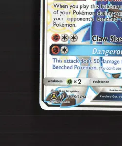 Lycanroc GX SV66/SV94 Hidden Fates Full Art Shiny Holo Rare Pokemon Card NM - Image 5