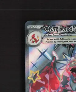Charizard ex SVP 074 Scarlet & Violet Full Art Black Star Promo Pokemon Card NM - Image 3