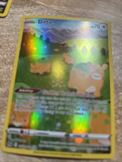 Pokemon Ditto GG22/GG70 Full Art Holo Ultra Rare Crown Zenith Galarian Card - Image 2