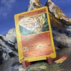 Entei - 010/147 Pokemon Aquapolis - Reverse Holo Rare 🔥 - Image 3