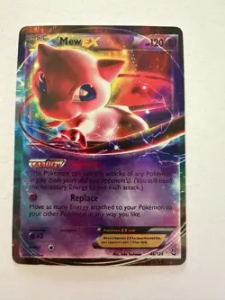 Pokemon Mew EX 46/124 Dragons Exalted 2012 Holo Ultra Rare Lightly Played - Image 1