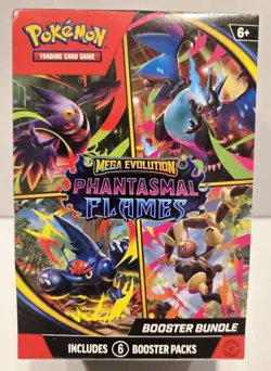 Pokemon TCG Phantasmal Flames Booster Bundle – Factory Sealed – English - Image 1