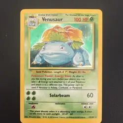 Pokemon TCG Venusaur Base Set 15/102 Holo 1999-2000 Wizards Base Set - Image 1