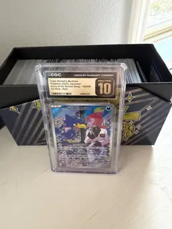 Pokemon Team Rocket’s Murkrow AR 106/098 Glory of Rocket Gang CGC 10 Pristine - Image 1