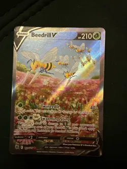 Beedrill V 161/169 Pokemon Astral Radiance Alternative Art Holo - NM - Image 1