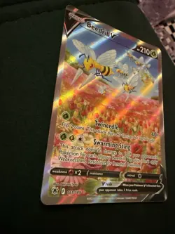Beedrill V 161/169 Pokemon Astral Radiance Alternative Art Holo - NM - Image 2