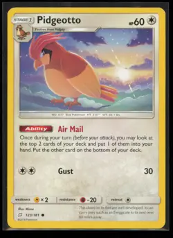 Pidgeotto 123/181 Pokemon Team Up Common Near Mint - Image 1