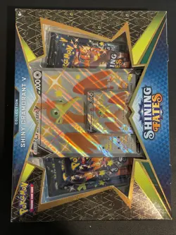 Pokemon TCG Shining Fate Shiny Camorant V Collection Box Factory Sealed 2021 - Image 1