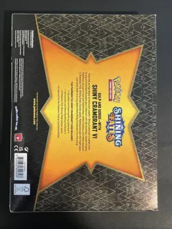 Pokemon TCG Shining Fate Shiny Camorant V Collection Box Factory Sealed 2021 - Image 2