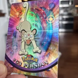 Topps Pokemon TV Animation Edition Series 1 Holo Foil #53 Persian NM - Image 1