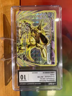 Pokemon TCG Nidoking BREAK 46/108 Evolutions Holo CGC 10 Gem Mint - Image 1