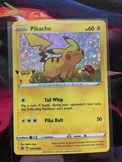 Pokemon General Mills 25th Anniversary Promo Pikachu SWSH039 Holo NM - Image 1