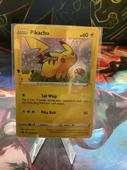 Pokemon General Mills 25th Anniversary Promo Pikachu SWSH039 Holo NM - Image 2