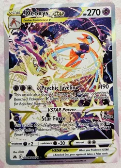 Pokemon TCG: Deoxys VSTAR Crown Zenith: Galarian Gallery Ultra Rare - GG46/GG70 - Image 1
