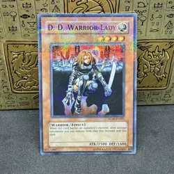 Yugioh D.D. Warrior Lady HL06-EN003 Parallel Rare NM - Image 1