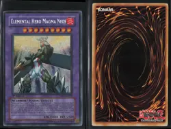 Elemental Hero Magma Neos TAEV-EN043 Secret Rare 1st Edition Yu-Gi-Oh - Image 3