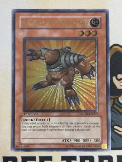 Neo-Spacian Grand Mole STON-EN005 Ultimate Rare 1st Edition YuGiOh! NM - Image 3