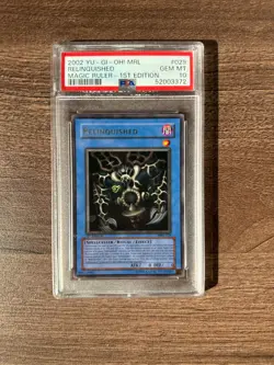 Yu-Gi-Oh! Relinquished Magic Ruler 1st Edition Ultra Rare MRL 029 PSA 10 - Image 1