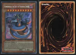 Vennominaga the Deity of Poisonous Snakes TAEV-EN013 1st Edition Yu-Gi-Oh - Image 3