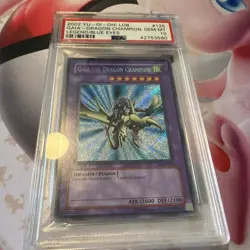 2002 Yu-Gi-Oh! Gaia The Dragon Champion LOB-125 💎 PSA 10 GEM MINT - Image 1