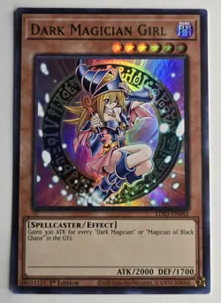 Yugioh Dark Magician Girl LDS3-EN082 Legendary Duelists: Season 3 1st Ed NM - Image 1