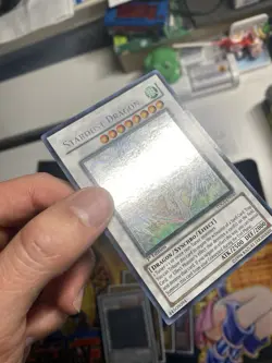 Yu-Gi-Oh Stardust Dragon TDGS-EN040 Ghost Rare 1st Edition LP And BRD DMG unlim - Image 5