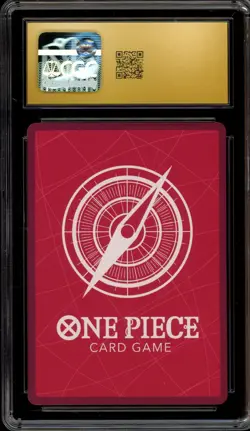 One Piece CCG Caesar Clown Alternate Art Parallel OP10-002 CGC 10 Pristine - Image 2