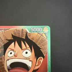 Monkey D Luffy OP13-001 L Leader Alt Art Carrying On His Will OPCG - Image 3