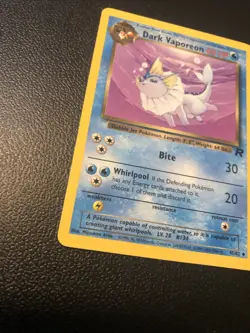 Dark Vaporeon 45/82 Team Rocket Pokemon Card NM Condition - Image 2