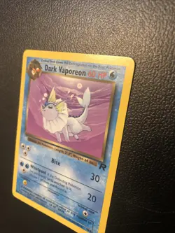 Dark Vaporeon 45/82 Team Rocket Pokemon Card NM Condition - Image 4