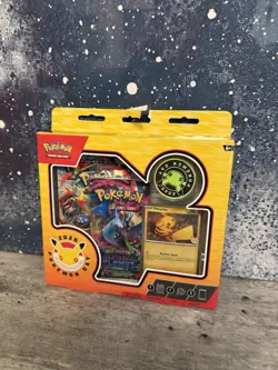 Pokemon Day 2026 Collection Box Foil Promo Pikachu Card & Booster Packs - Image 2
