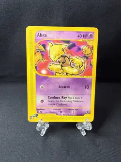 🚨🚨Pokemon E Reader Lot Expedition Abra Non Holo Vintage Wotc 4 Card Lot 👀👀 - Image 2